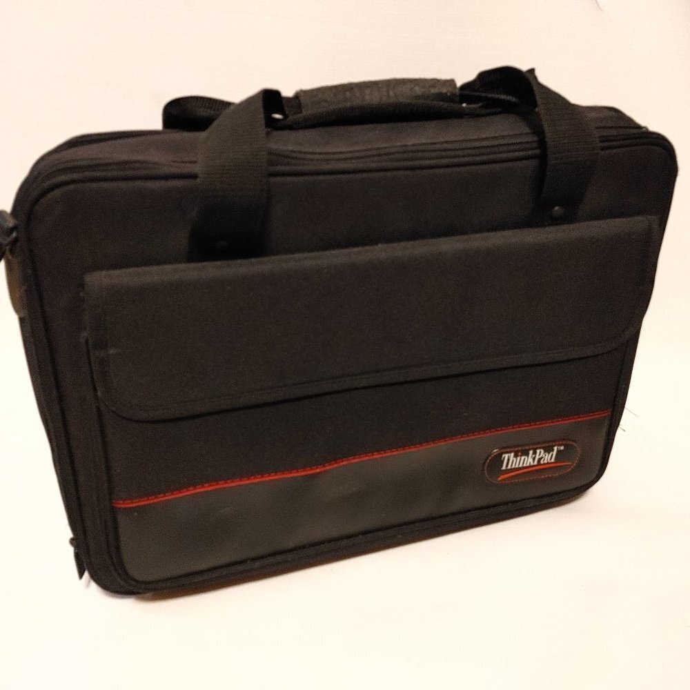 Vintage IBM Thinkpad Laptop Carrying Case- Shoulder Bag- Multiple Pocket